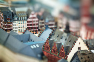 IWM-Aktuell iStock-639556682-300x200 Old traditional buildings in Frankfurt, Germany. Miniature  