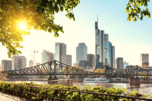 IWM-Aktuell iStock-540574744-300x200 Frankfurt skyline with evening sun  